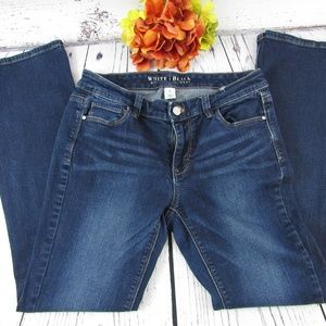 WHBM Dark Wash Boot Leg Jeans Size 4